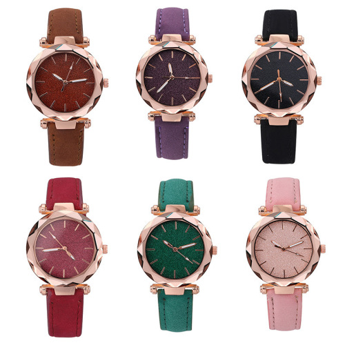 Groothandel Fabriek Directe Verkoop Sterrenhemel Horloge Voor Vrouwen Quartz Speciaal Ontwerp Kleine Horloges Charm Jurk Dames Horloge Hot