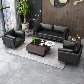 Modern Leather Sofa Set Designs for Living Room Furniture