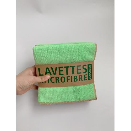 Microfiber recycled cleaning cloth