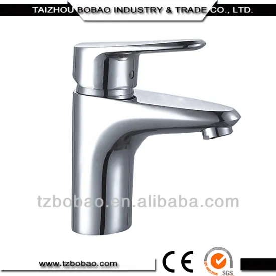 Exquisite Chrome Plated Deck Mount Basin Faucet