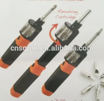 Rotable multi 6 in 1 screwdriver