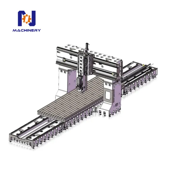 Gantry Type Machine Center: GMC5037, GMC6037, GMC8037 - Heavy Duty, Energy Saving Milling Machines