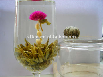 flavor blooming tea/flavor flower tea/jasmine flavor tea