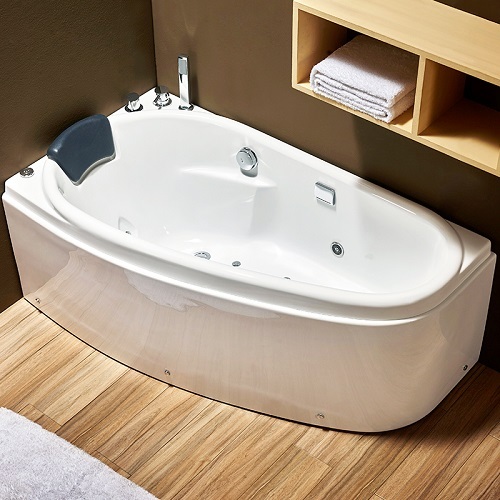 71 Inch Freestanding Acrylic Small Bathtub