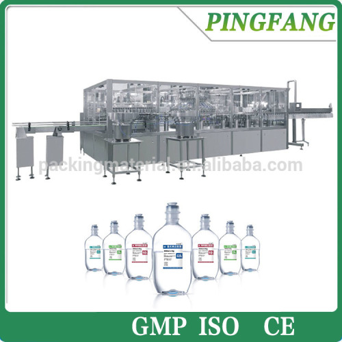 XGF Sodium Chloride PP Plastic Bottle IV Infusion Production Line