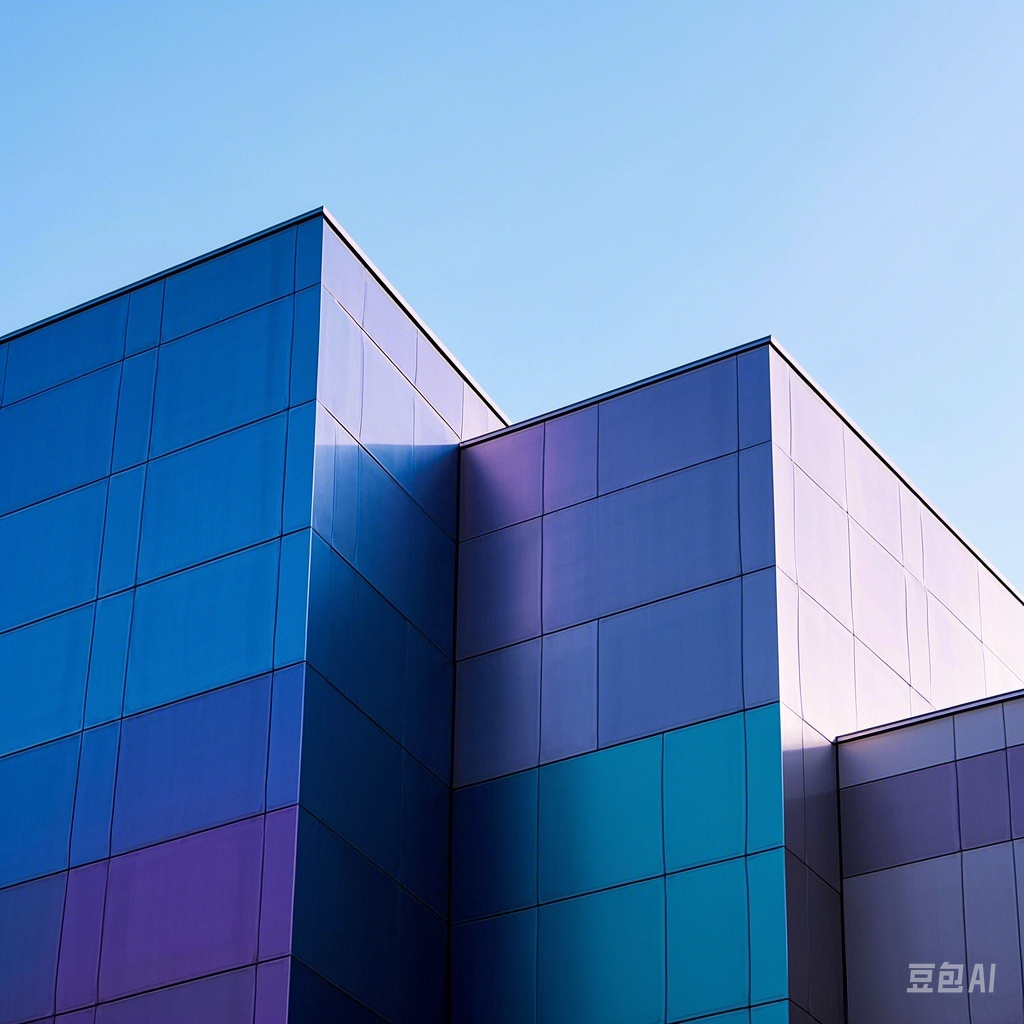 Painel de camaleão de revestimento em PVDF para edifício moderno