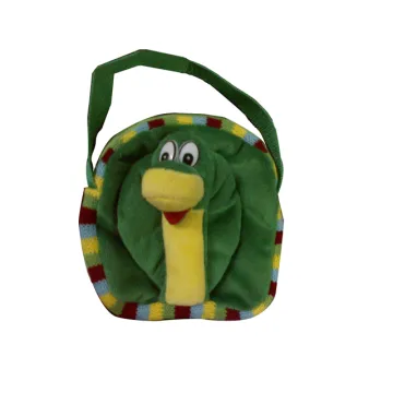 plush bag toy snake  colorful