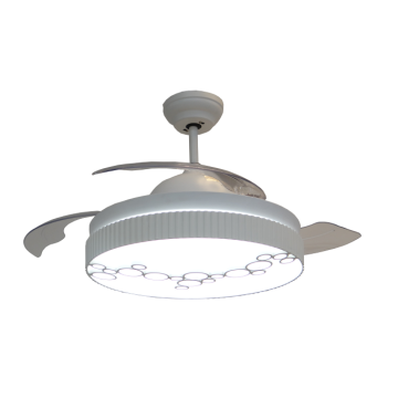 Versenkbare Ventilatorlampe Indoor mit LED-Licht