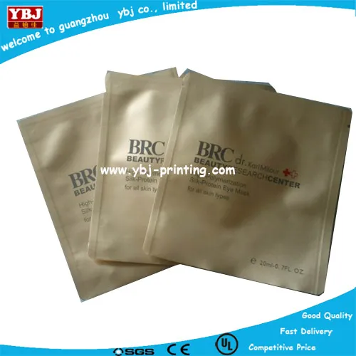 plastic stand up ziplock aluminum foil bag for food
