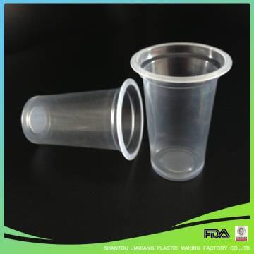 230ml Large Disposable Plastic Drinking Cup For Soybean Milk