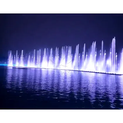 round fountain music dancing water fountain design