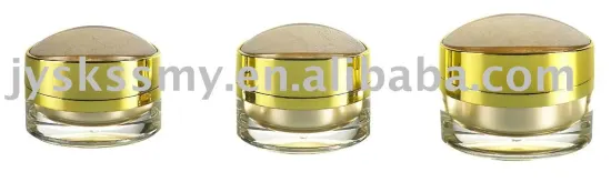 cosmetic packaging acrylic cream jar