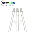 3 mm rode LED Round Top Clear Lens 620 Nm