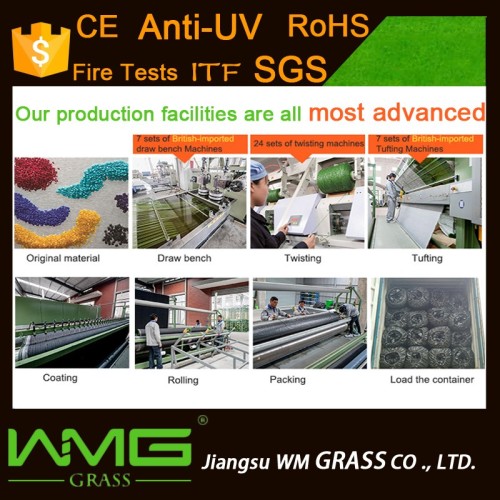 Golf Course Plastic Carpet Curled Monofil Pe, High Quality Golf Course