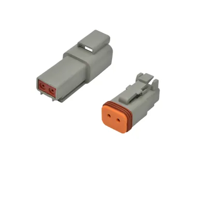 Deutsch DT06-2/Pin Waterproof Automotive Electrical Connector