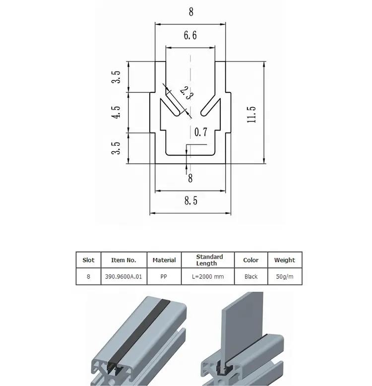 Aluminium Profile Accessories