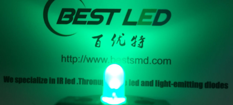 525nm diffused green led