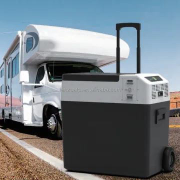 China OEM 12v/24v DC 220v AC Solar Power Supply Caravan RV Mini Fridge 15L/20L/30L Portable Refrigerator
