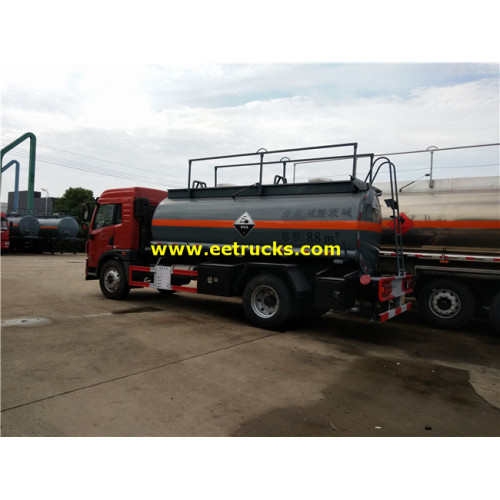 9cbm 4x2 Sodium Hydroxide Delivery Trucks