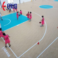 Piso esportivo de basquete interno