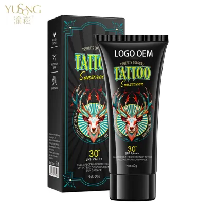 Tattoo Color Care Cream: Sunblock, Moisturizer & Sun Protection