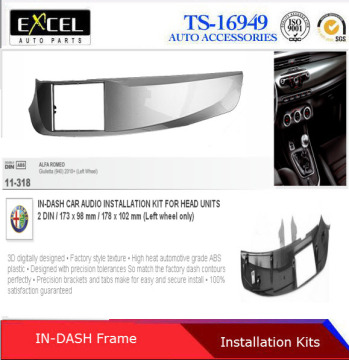 Radio Fascia Panel for Alfa Romeo Giulietta (940) 2010+ (Left Wheel)
