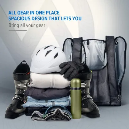 Waterproof OutdoorMaster Boot Bag for Ski Boots and Snowboard Boots