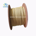 High tension strength fireproof para aramid fiber rope