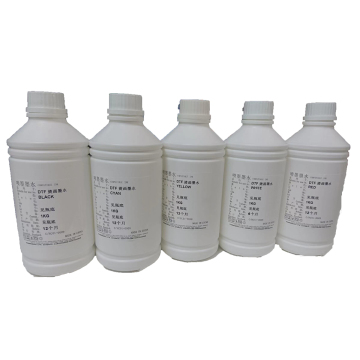 High Quality T-Shirt Printing CMYK+White Aqueous Ink for DTF Printers (1000ml) - Compatible with Epson XP-600, L1800, I3200, 4720