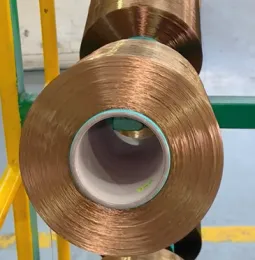 High Tenacity Polyester Dope Dyed Filament Yarn for Ribbed Collar