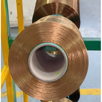 High Tenacity Polyester Dope Dyed Filament Yarn for Ribbed Collar