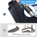 Hot Sell Single Tier Kitchen Accessories Organizer Dish Drying Drainer Rackpowder Coating Dish Rack