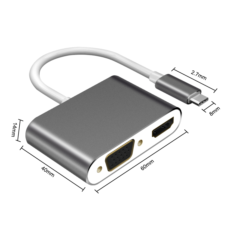 USB3.0 Type-C HUB TO HDMI (4K) ومحول USB-C