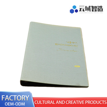 Pasta durável de folhas soltas com organizador de manual do Classmate