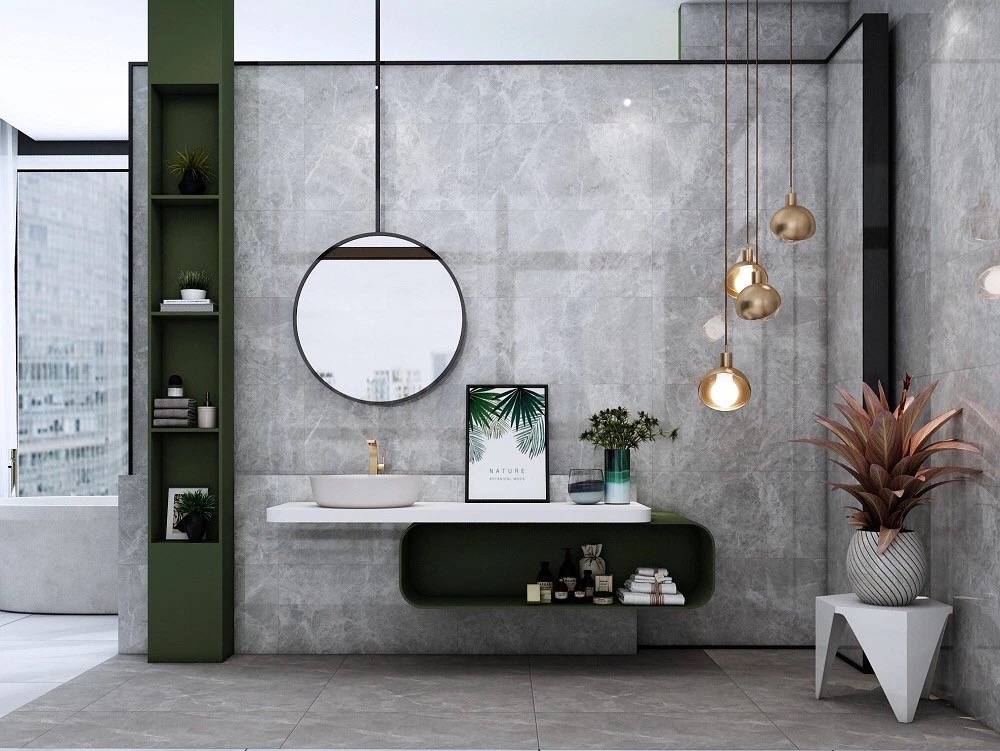 Natural Stone Look Porcelain Tiles