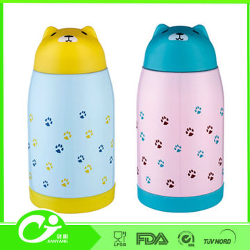 New Design Cartoon Funny Shape Baby Water Bottle Themros