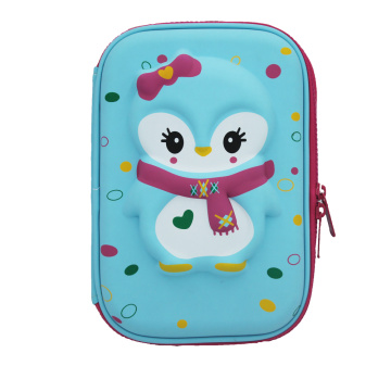 Best selling hard shell waterproof eva pencil case with zipper