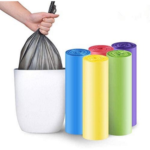 HDPE Plastic Flat Trash Garbage Bin Liner Dustbin Plastic Bags