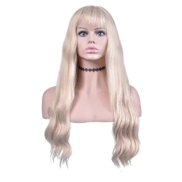 Aishili wholesale 22inch bloned lolita wigs natural wave  hair synthetic wigs for women