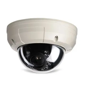 Tri-Axis CCD Dome Camera with Auto Iris Lens and IR