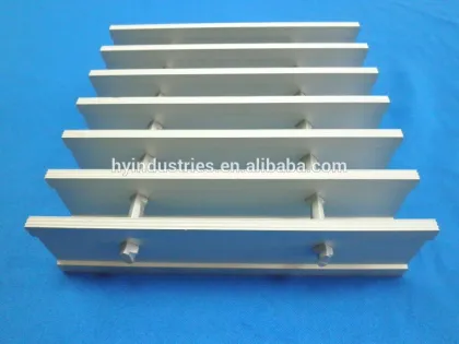 Safety walkway aluminum grating flooring