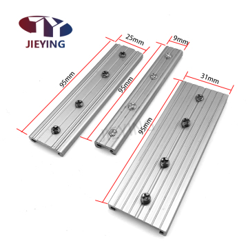 Aluminum Alloy Curtain Rail Connector - Jieying I-Rail Splicer