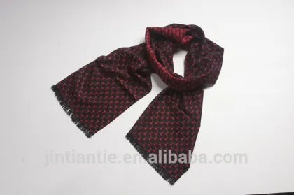 Wholesale lady 100% digital print silk scarf lanbo