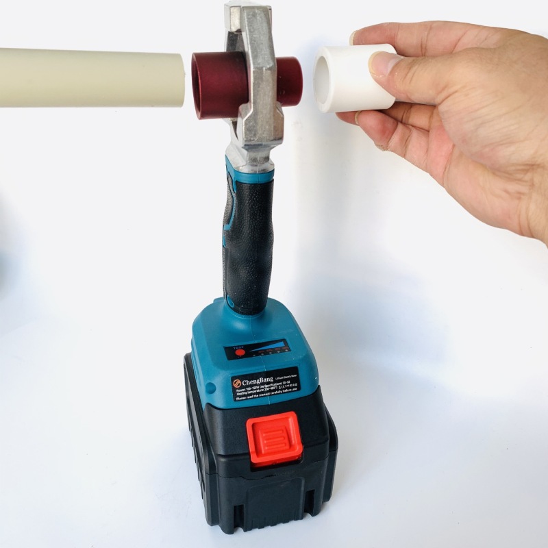 150W Portable Rechargeable Water Pipe Heating and Welding Machine for PPR Tubing