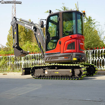 XN35 4ton Mini Escocatore Kubota Motore con cabina chiusa