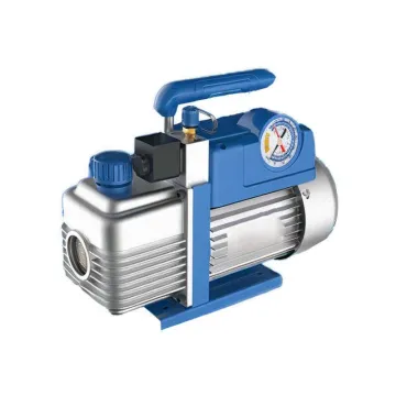 Glosok New Refrigerant Series Double Stage Vacuum Pump with Gauge and Valve for Air Conditioners