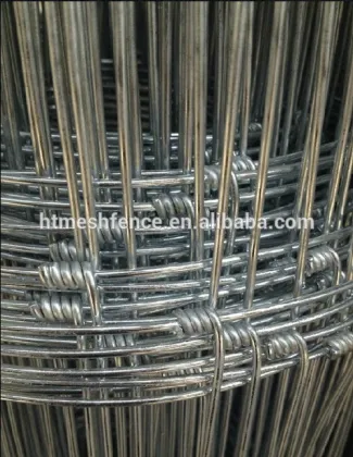 galvanized hinge joint field fence/hinge joint galvanized grass fence factory