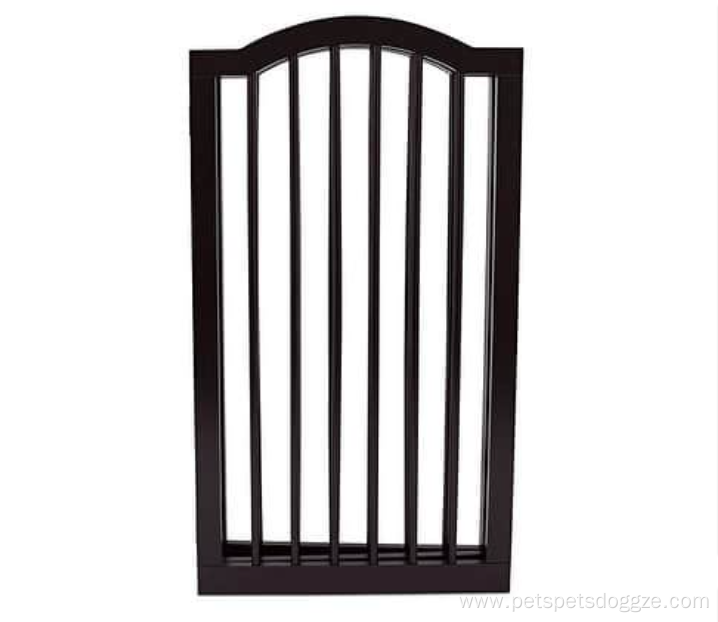 Pet Gate with Arched 4 Panel Fence