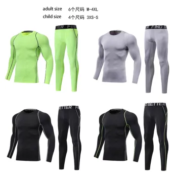 Quick-Drying Stretch Compression Tights for Men - Fitness Gym Leggings for Spring and Autumn