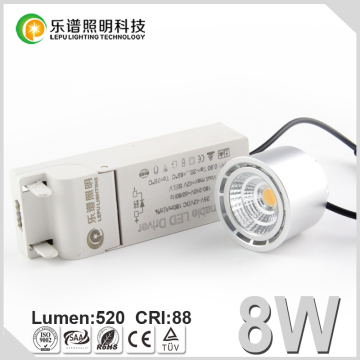CRI99 LED SOURCE HALO 8W Sharp cob spotlight 2000-3000K dimming